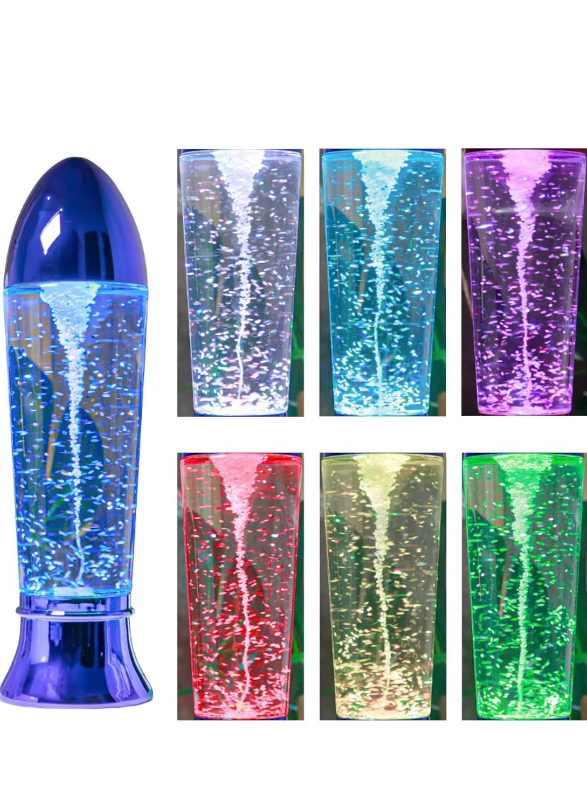 Lampara Lava Tornado Decorativa Multicol